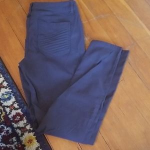 Prana Nylon Hiking Moto Style Leggings